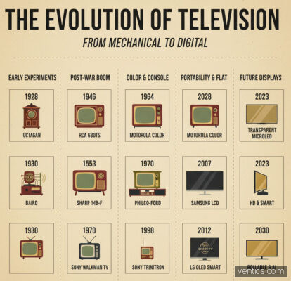 Evolución de la Televisión
