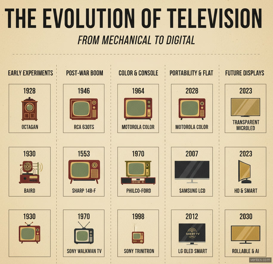 Evolución de la Televisión