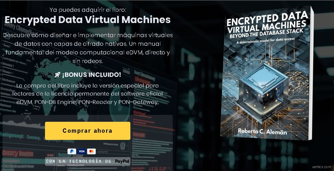 Ya está disponible el Libro : Encrypted Data Virtual Machines