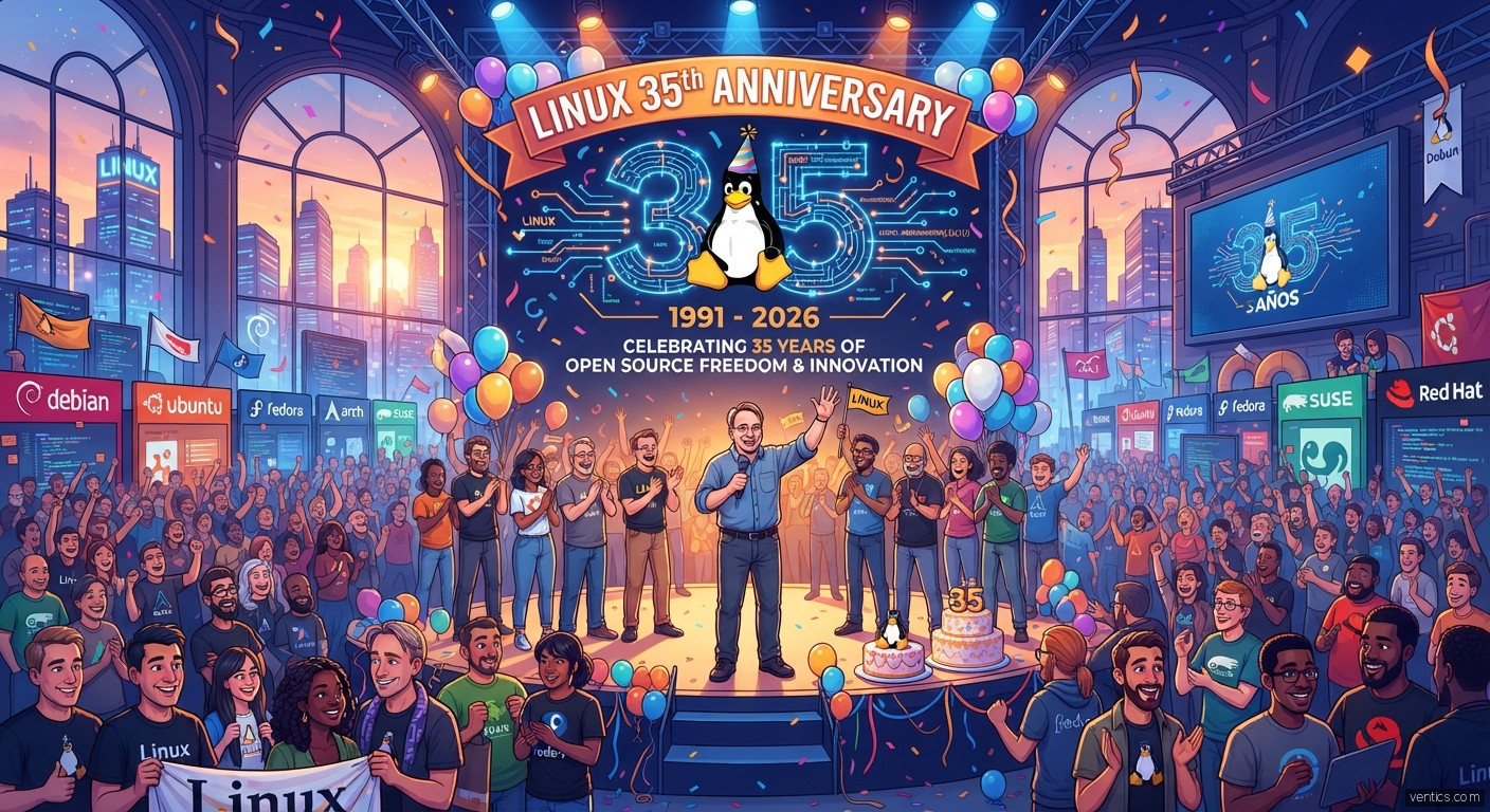 35 Años de Libertad y Código Abierto: La Fascinante Historia de Linux